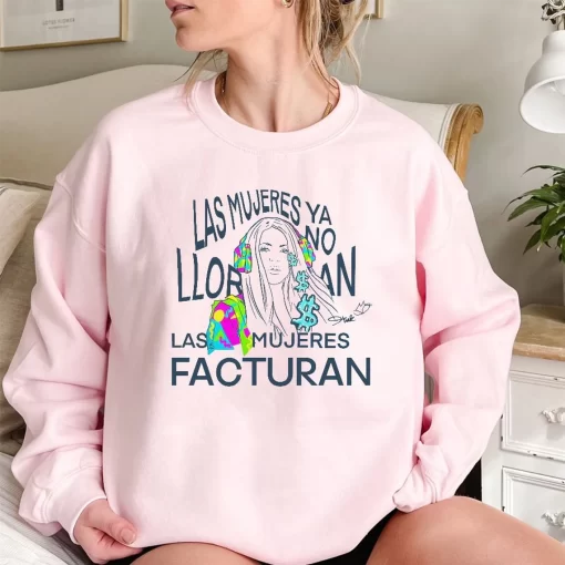 Shakira Las Mujeres Ya No Lloran Facturan Trending Unisex T-Shirt
