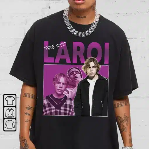 The Kid Laroi 2023 Tour Vintage Retro Graphic T-Shirt