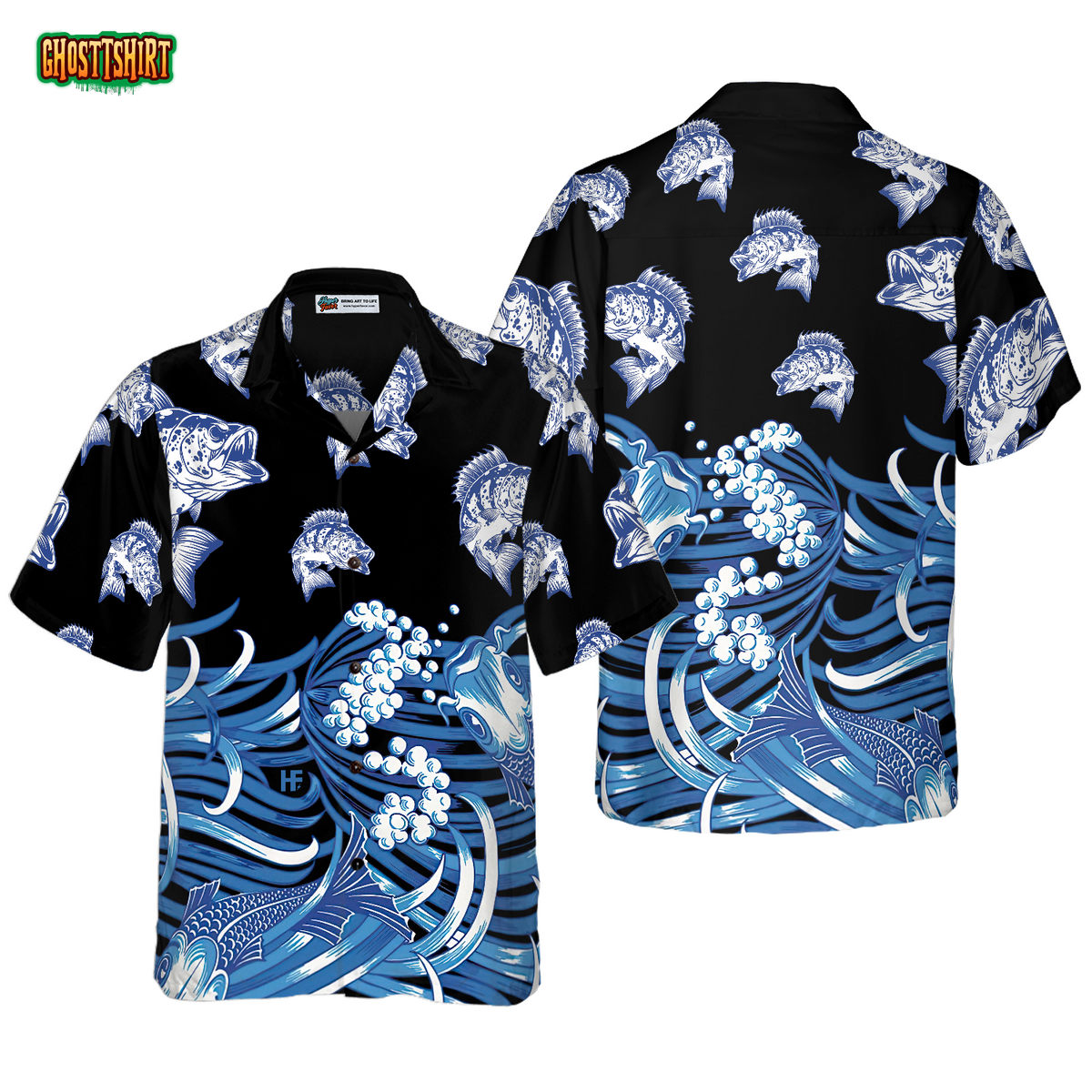 Bass Fish Hawaiian Shirt