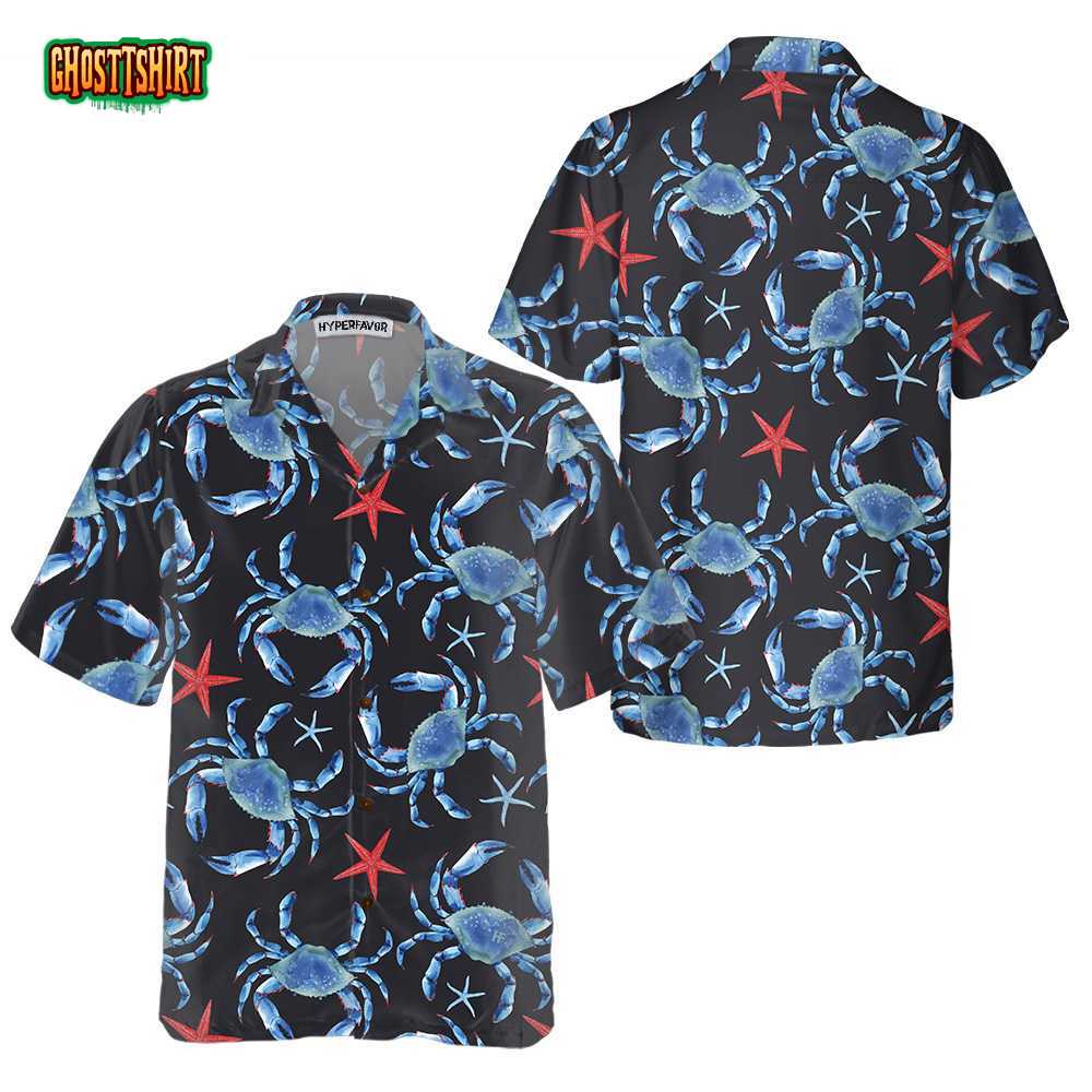 Blue Bandana Kerchief Paisley Pattern Hawaiian Shirt, Shirt For And , Print