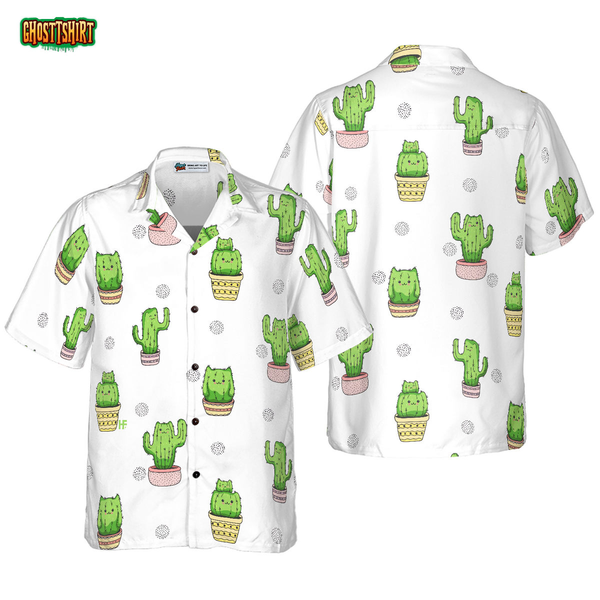 Cactus Cats Hawaiian Shirt_9265