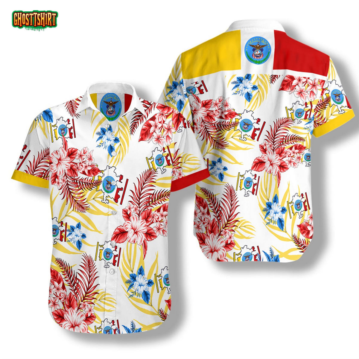 Columbus Proud Hawaiian Shirt