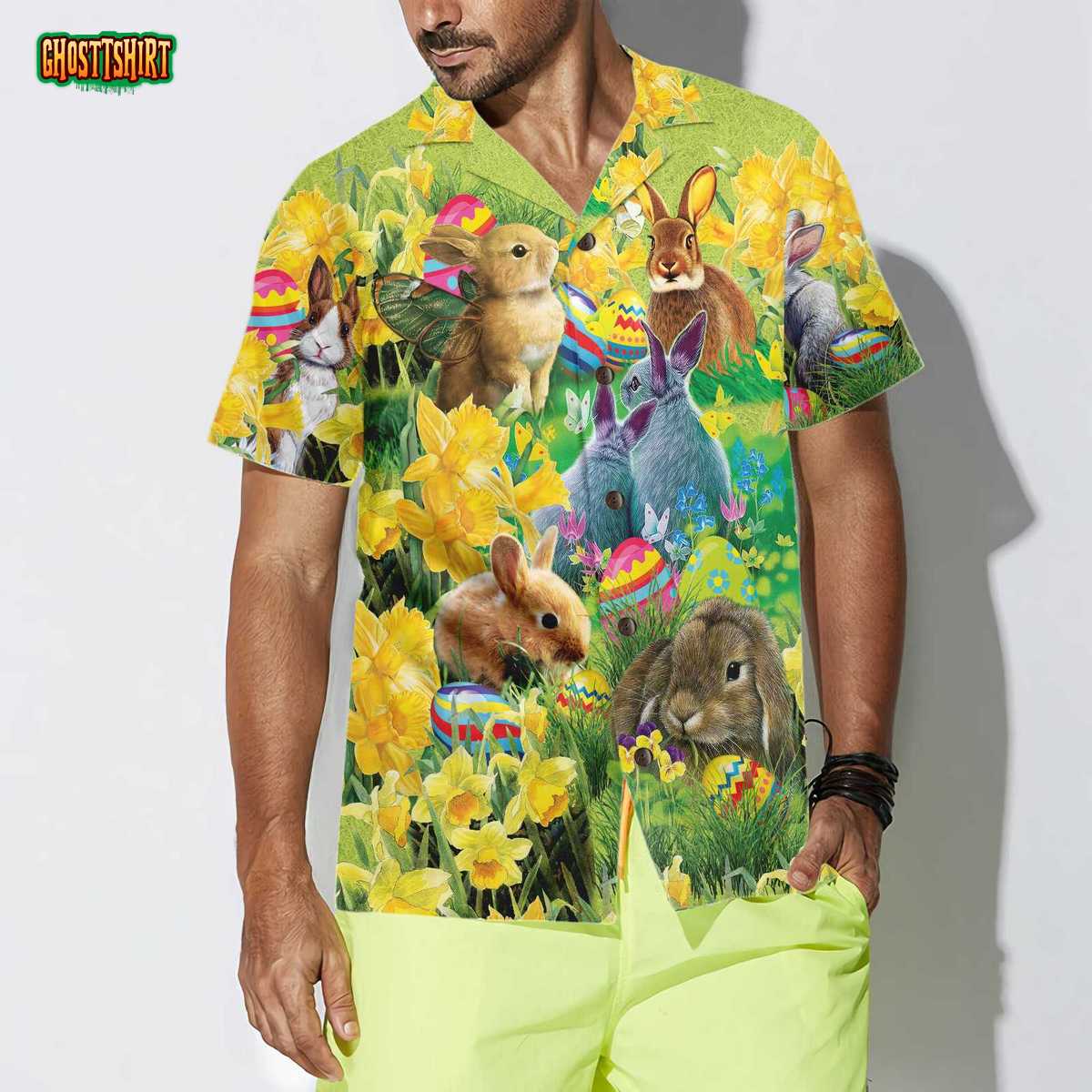 Easter Bunnies Hawaiian Shirt