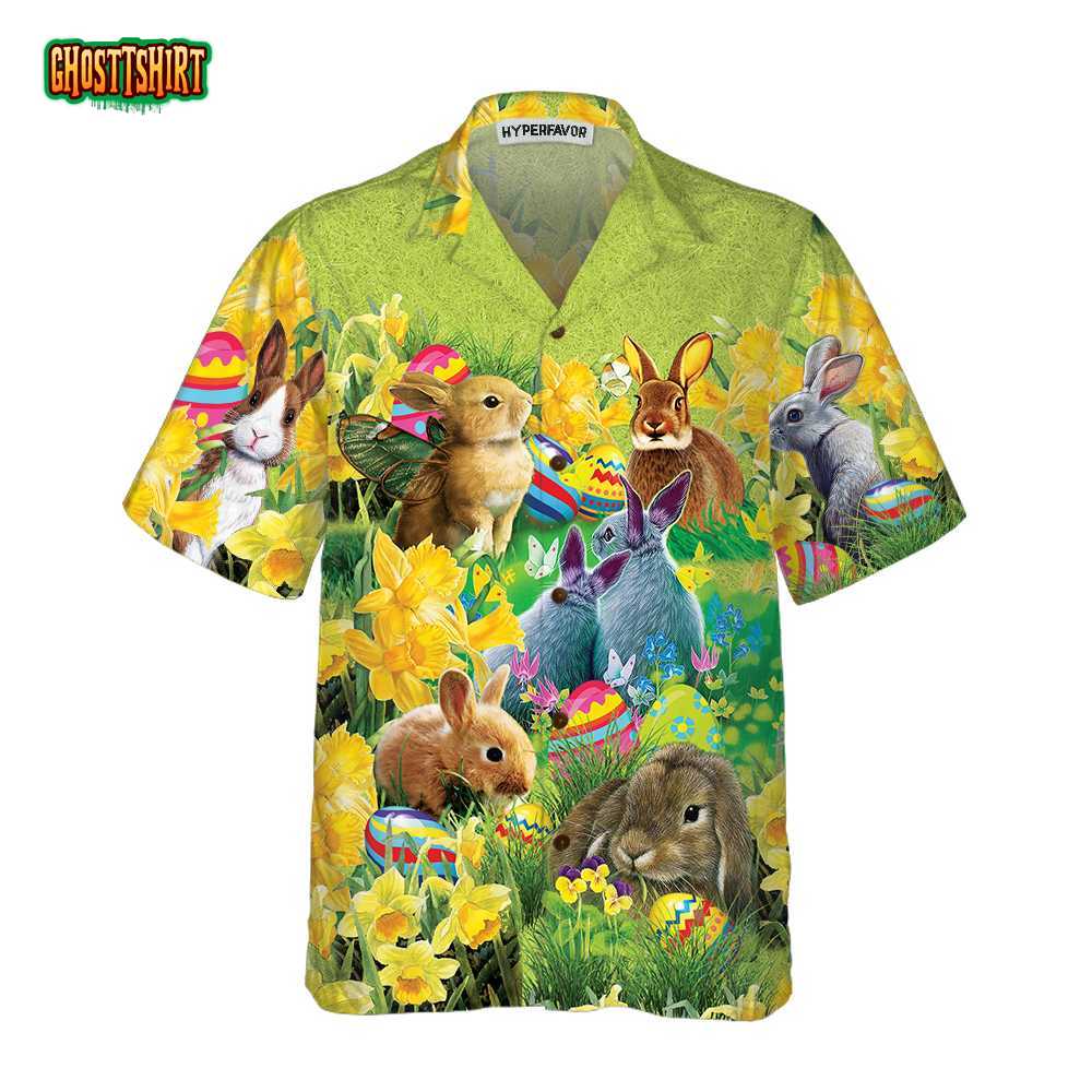 Easter Bunnies Hawaiian Shirt