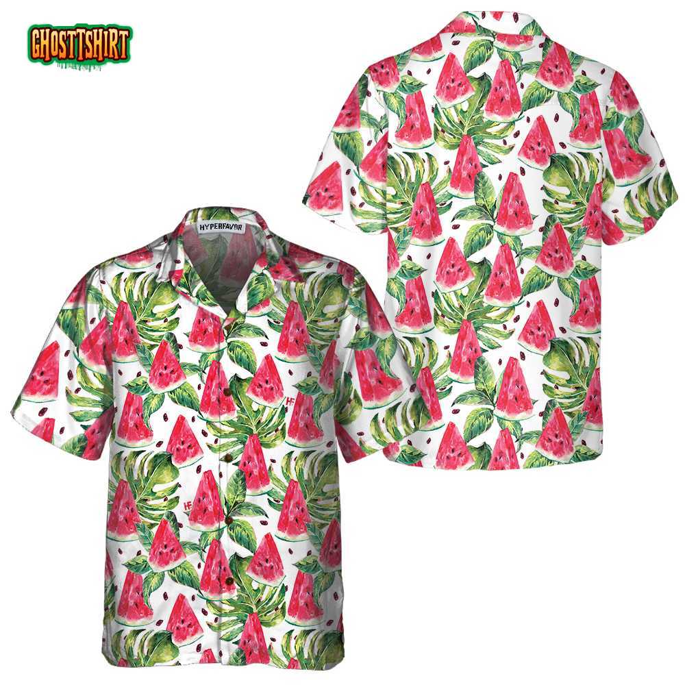 Exotic Summer Watermelon Hawaiian Shirt