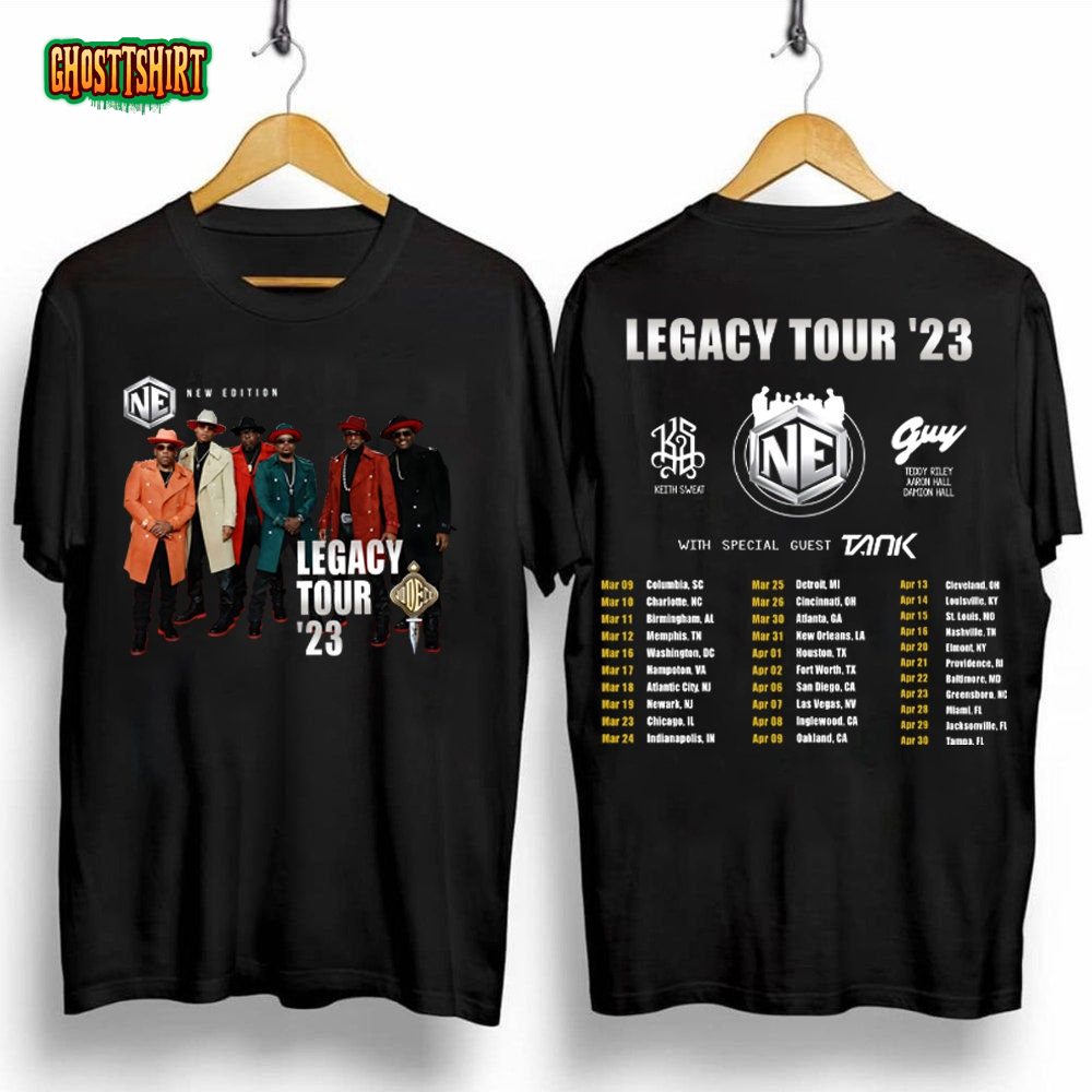 New Edition Tour 2023 Double Sides Shirt