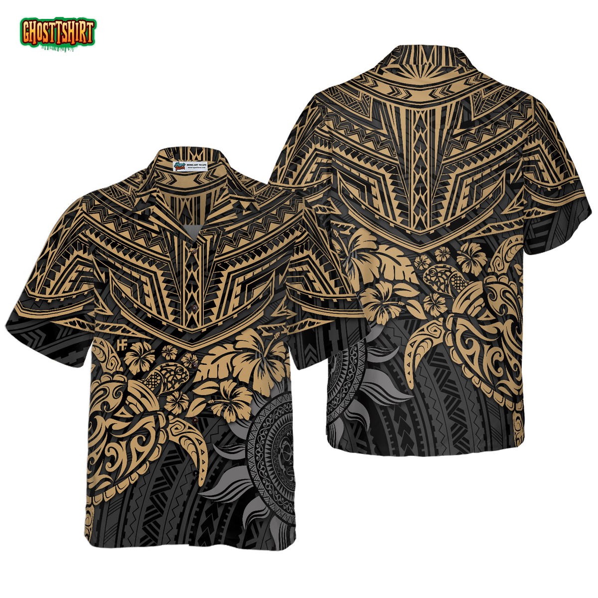 Polynesian Maori Sea Turtle Hawaiian Shirt