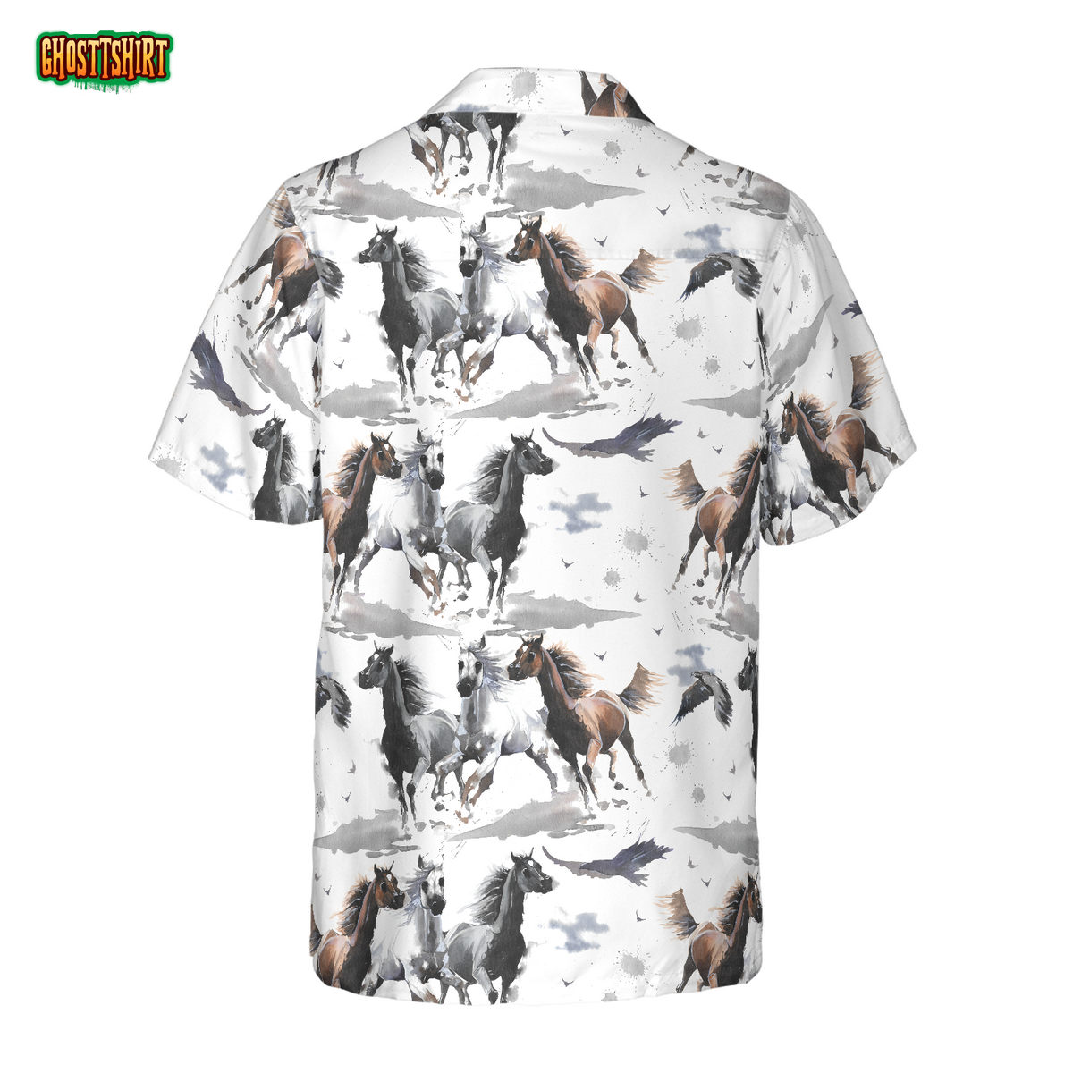 Racing Horses Hawaiian Shirt