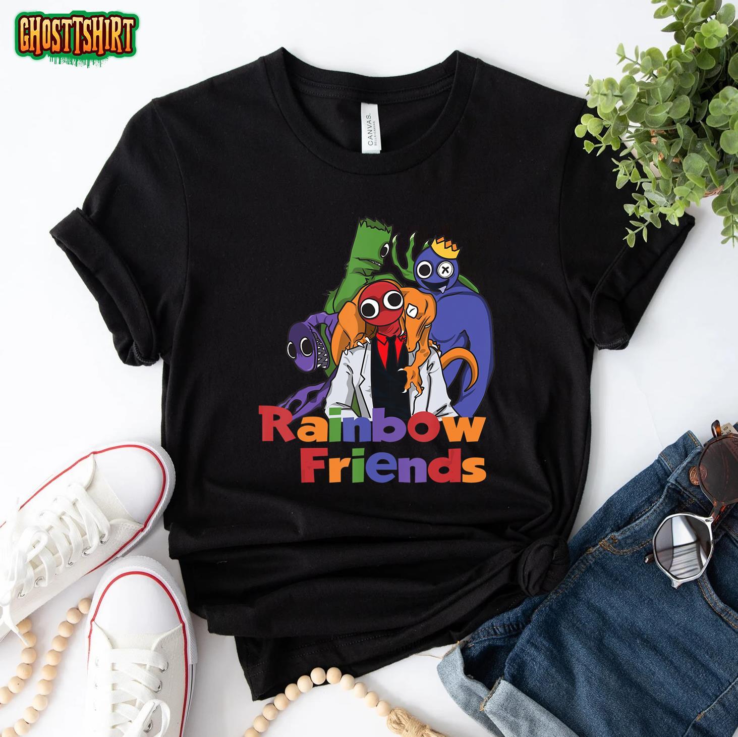 Rainbow with Friends Friends Rainbowfriends T-Shirt