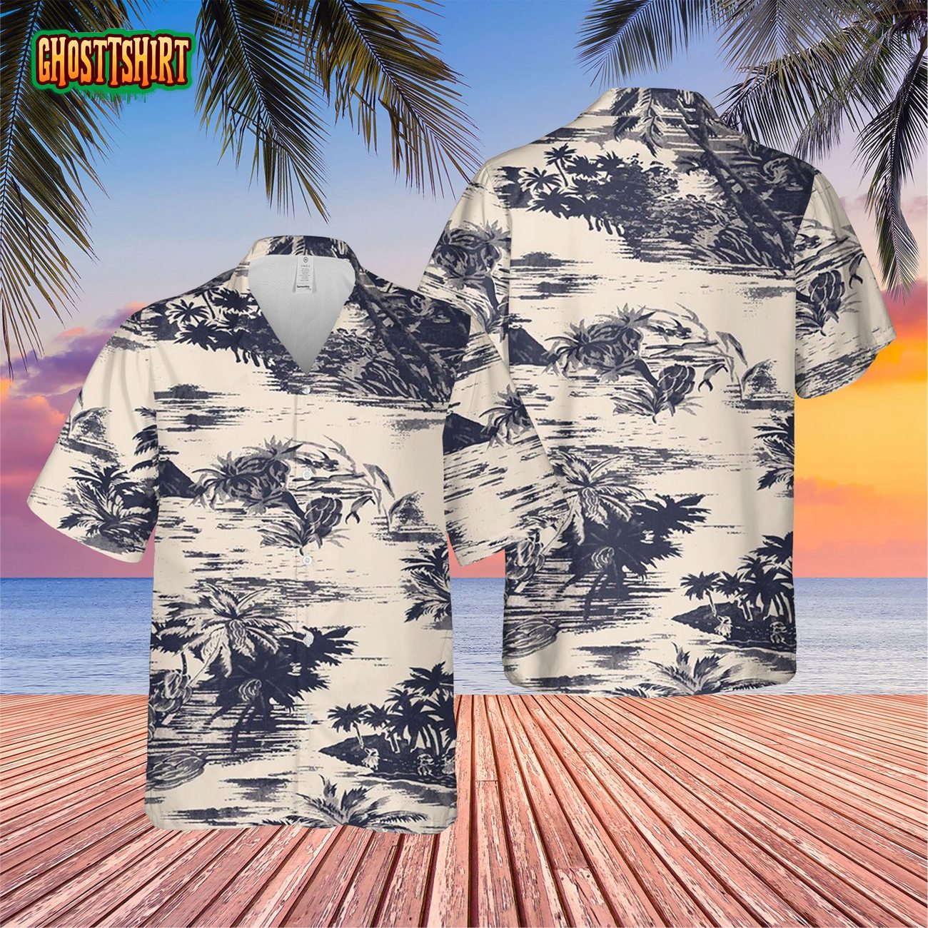 Vintage Coconut Islands Trending Hawaiian Shirt