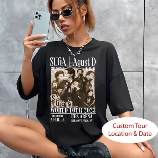 Agust D World Tour Merch Shirt
