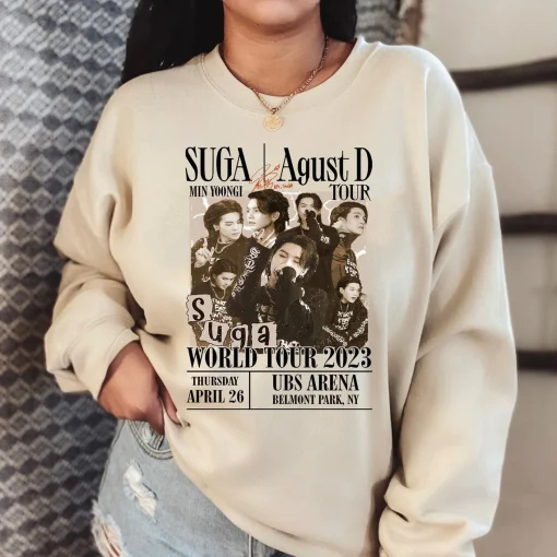 Agust D World Tour Merch Shirt