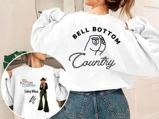Bell Bottom Country Lainey Wilson Sign Unisex T-Shirt
