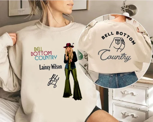 Bell Bottom Country Lainey Wilson Sign Unisex T-Shirt