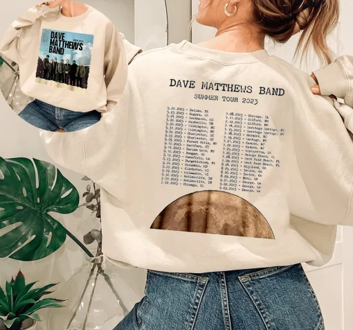 Dave Matthews Band Summer Tour 2023 Unisex T-Shirt
