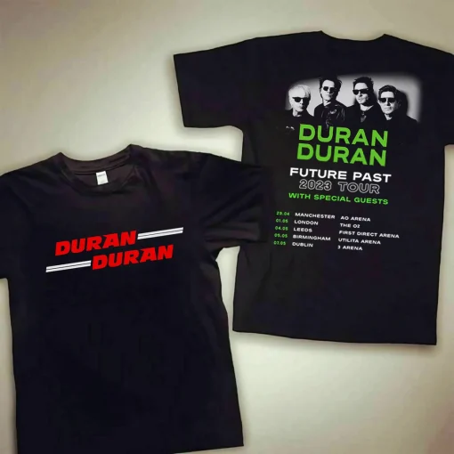 Duran Duran Future Past 2023 Tour Shirt