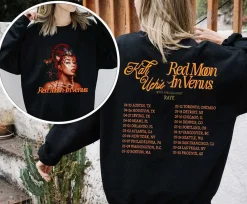Kali Uchis Red Moon in Venus Tour 2023 Shirt