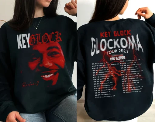 Key Glock 2023 Tour Shirt
