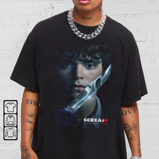 Scream 6 Jack Champion Movie Ghost Face Killer Trendy T-Shirt