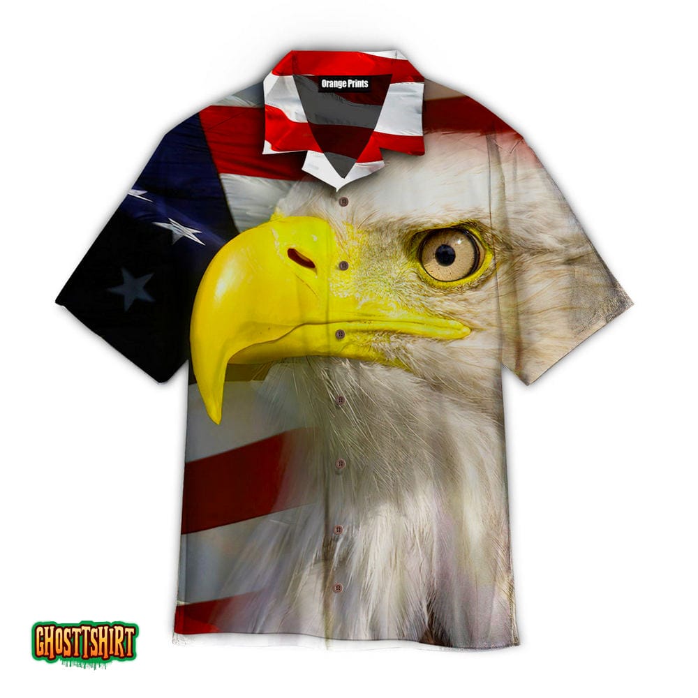 Aloha American Bald Eagle Mk18 Hawaiian Shirt