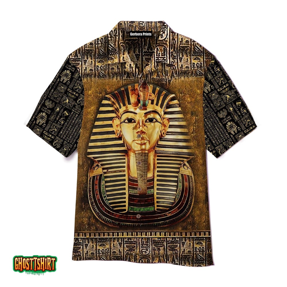 Ancient Egypt Tutankhamun Aloha Hawaiian Shirt