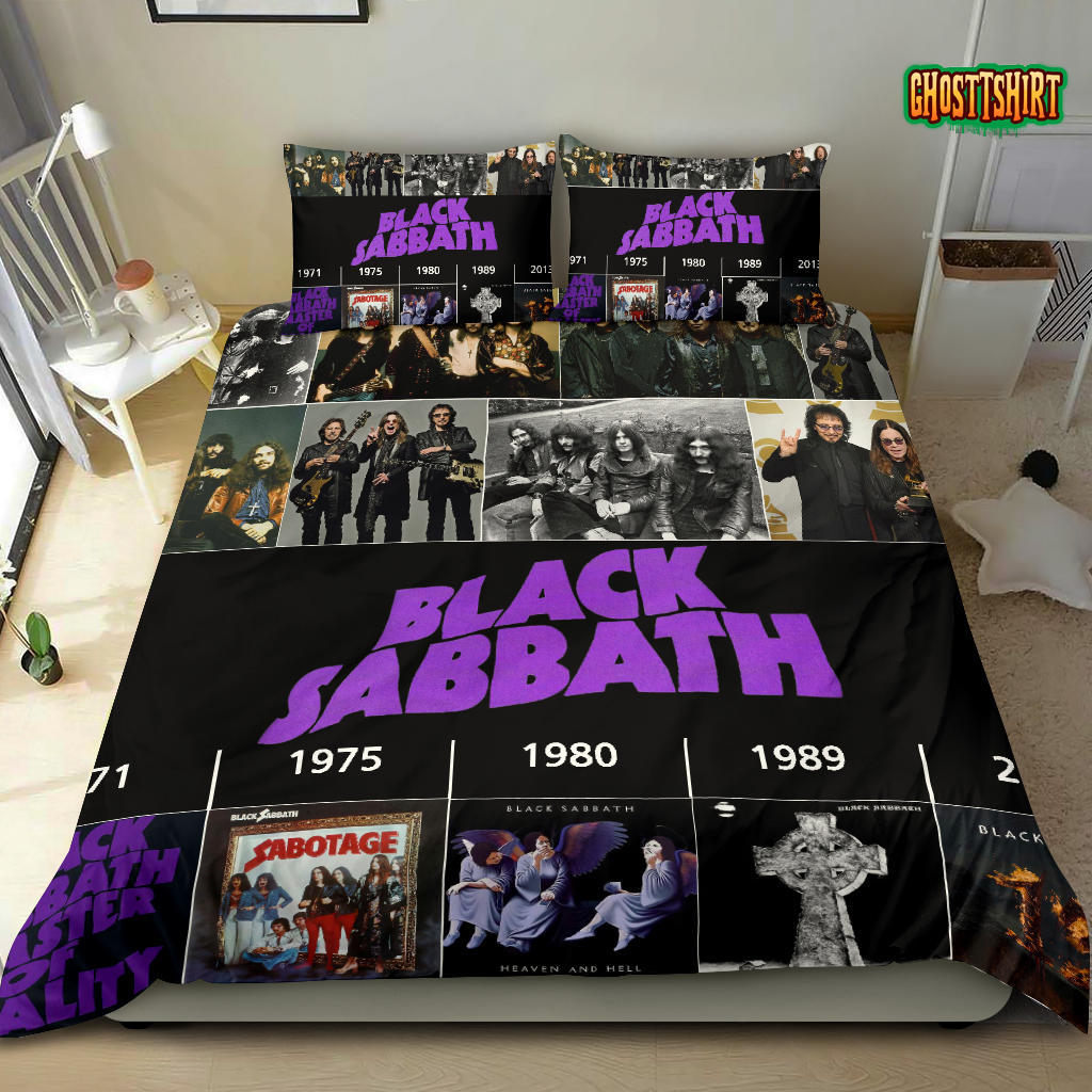 Black Sabbath Bedding Set 03 - Black Sabbath Merch