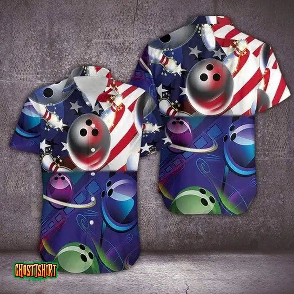 Bowling Aloha Hawaii Shirt For Men