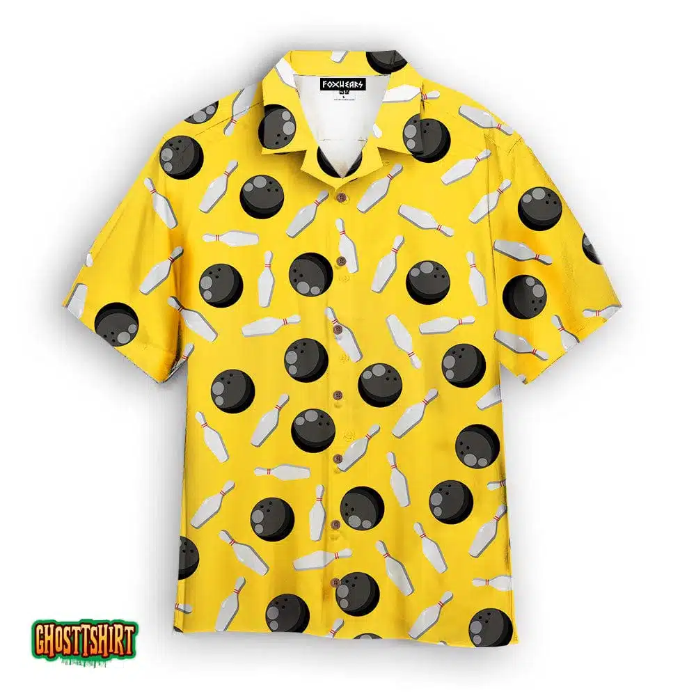 Bowling Game Aloha Hawaiian Shirt