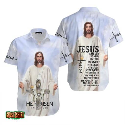 Christian Jesus Easter Aloha Hawaiian Shirt