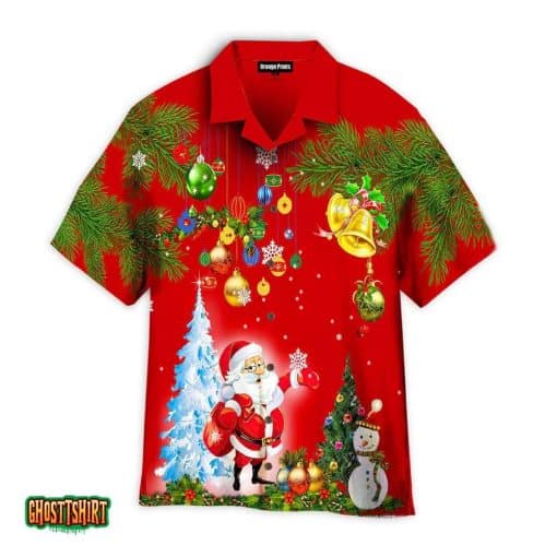 Christmas Aloha Hawaiian Shirt