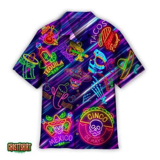 Cinco De Mayo Mexican Party Aloha Hawaiian Shirt