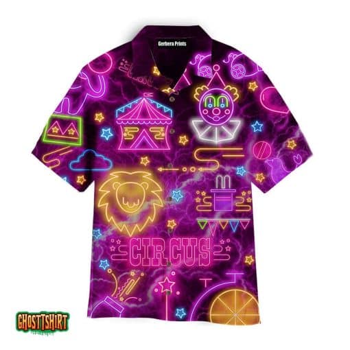 Circus Purple Aloha Hawaiian Shirt