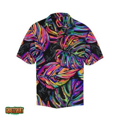 Colorful Leaf Aloha Hawaiian Shirt