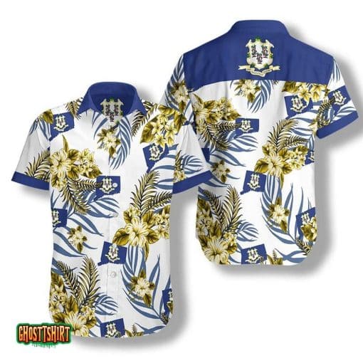 Connecticut Proud Aloha Hawaiian Shirt
