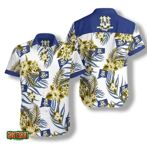 Connecticut Proud Aloha Hawaiian Shirt