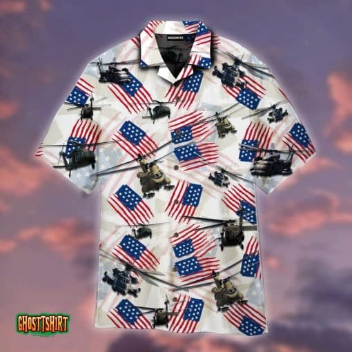 Cool American Veteran Aloha Hawaiian Shirt