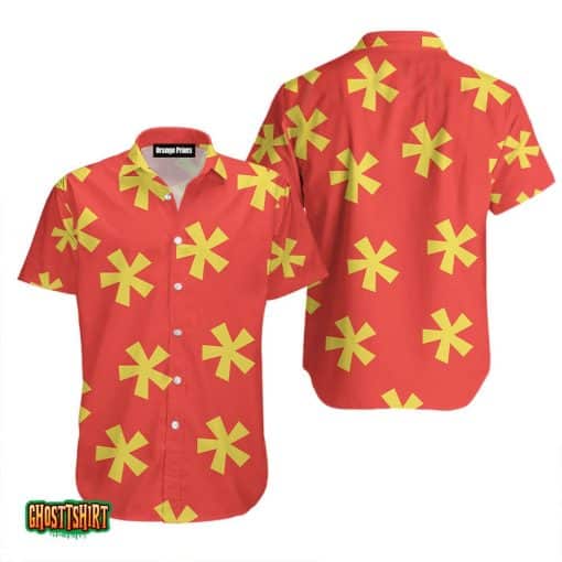 Costume Actor Cosplay Halloween Aloha Hawaiian Shirt