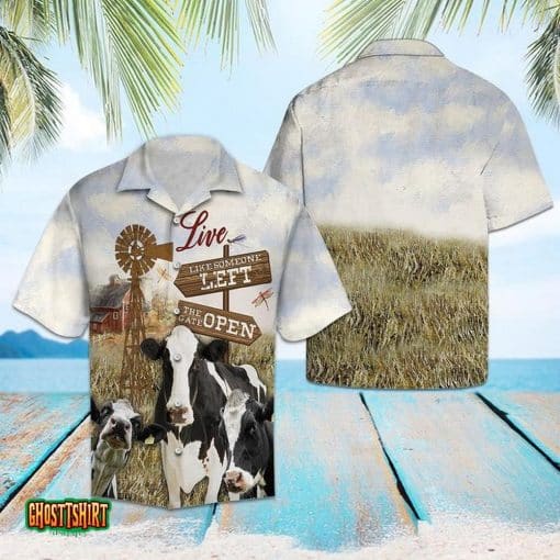 Cow Farm Aloha Hawaii Shirt For Men Women