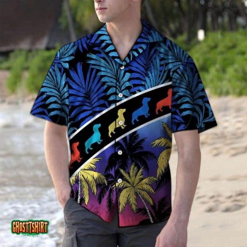 Dachshund Aloha Hawaiian Shirt