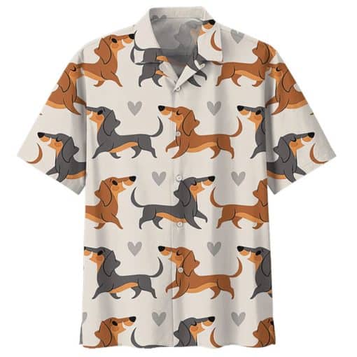 Dachshund Colorful Amazing Aloha Hawaiian Shirt