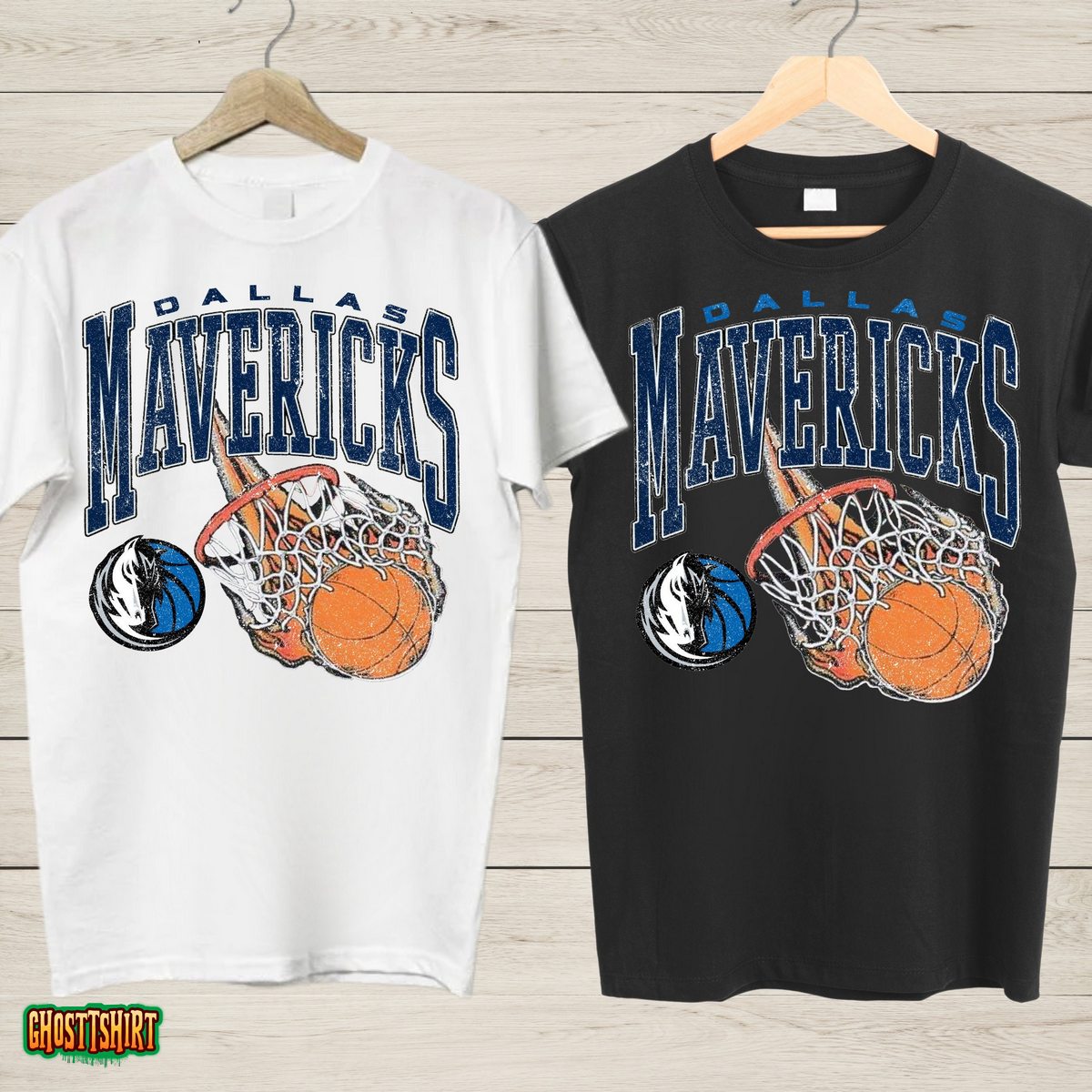 Vintage NBA - Dallas Mavericks Big Logo Jersey 1990s Medium