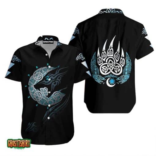 Dark Vikings Aloha Hawaiian Shirt