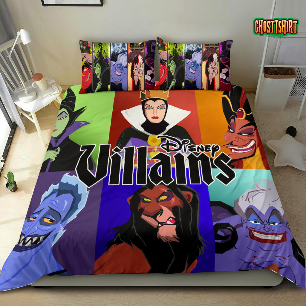 Disney Villain's Bedding Set 02 - Villain Bedding - Disney Merch