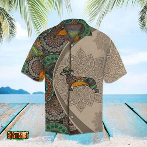 Dog Mandala Aloha Hawaiian Shirt