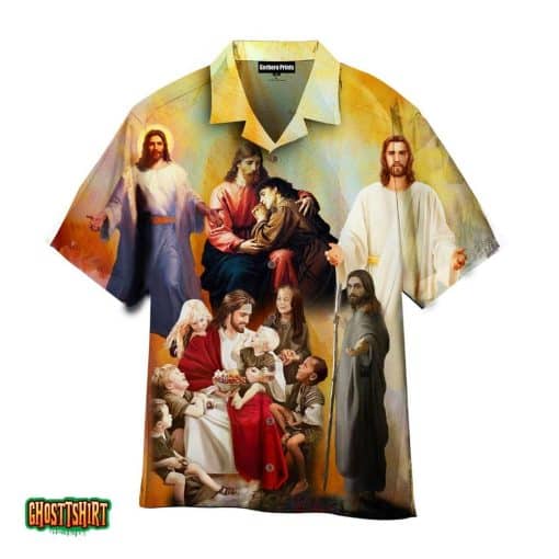 Don’t Worry, God Jesus Always Beside You Aloha Hawaiian Shirt