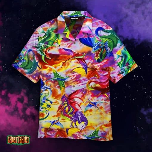 Dragon Aloha Hawaiian Shirt