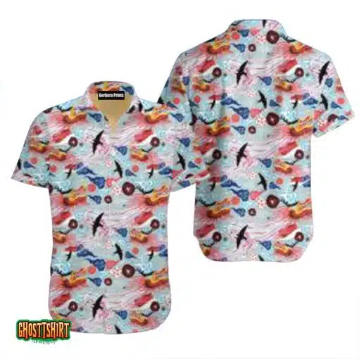 Dragon Colourful V3 Aloha Hawaii Shirt