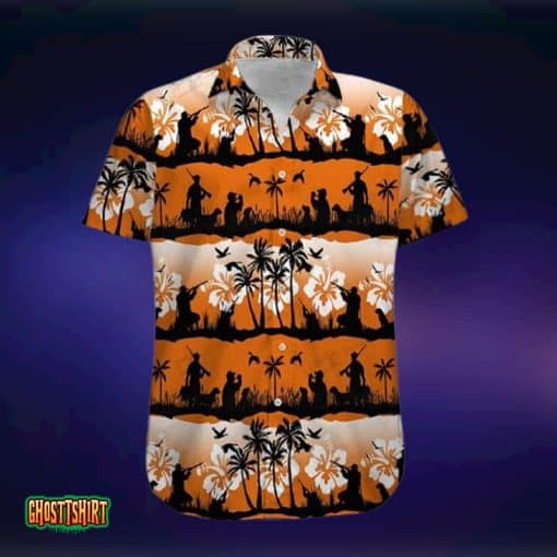 Duck Hunting V2 Aloha Hawaiian Shirt