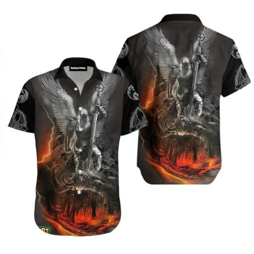 Dungeons and Dragon Black Aloha Hawaiian Shirt