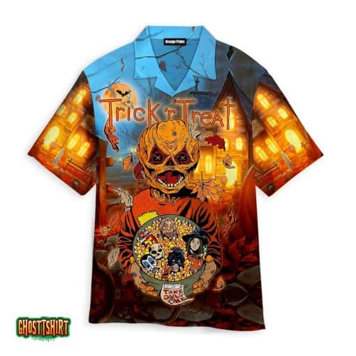 Every Day Is Halloween Aloha Hawaiian Shirt